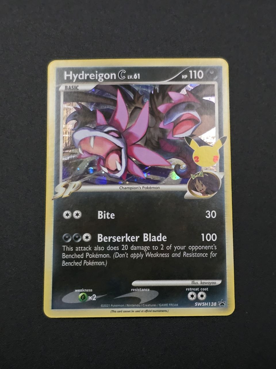 Hydreigon C #SWSH138 Celebrations 25th NM / 🇬🇧