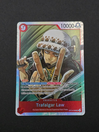 Trafalgar Law OP14-009 SR NM / 🇬🇧