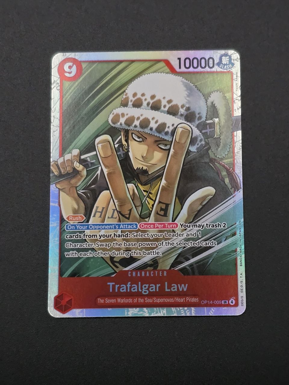 Trafalgar Law OP14-009 SR NM / 🇬🇧