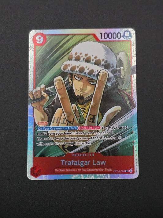 Trafalgar Law OP14-009 SR NM / 🇬🇧