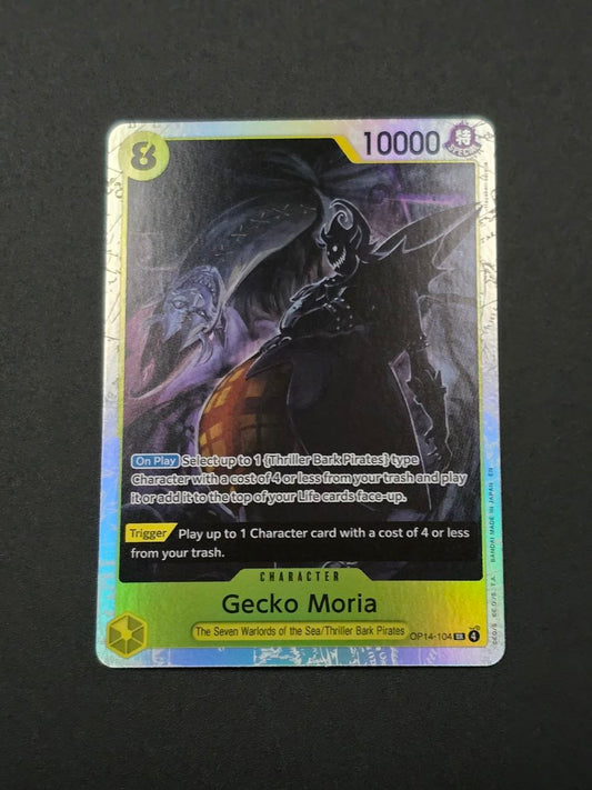 Gecko Moria OP14-104 SR NM / 🇬🇧
