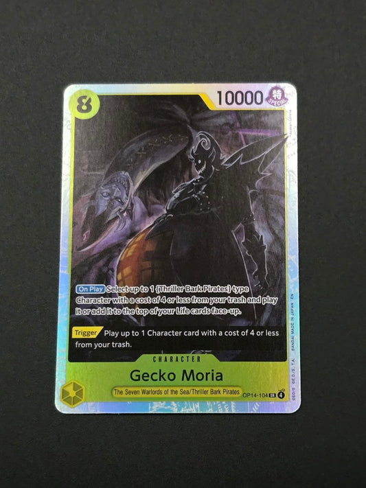 Gecko Moria OP14-104 SR NM / 🇬🇧
