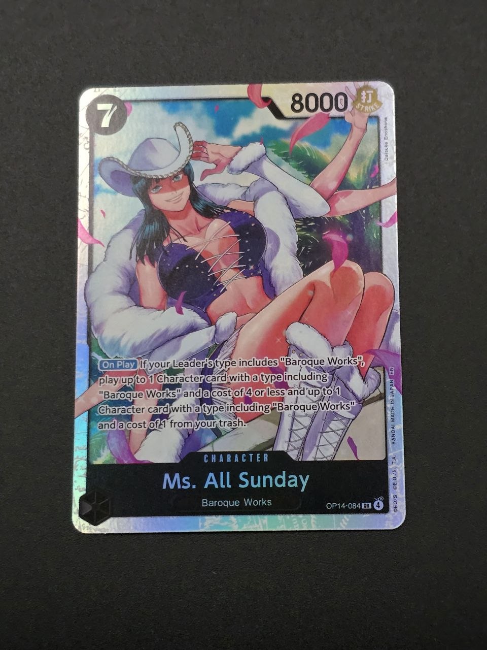 Ms. All Sunday OP14-084 SR NM / 🇬🇧