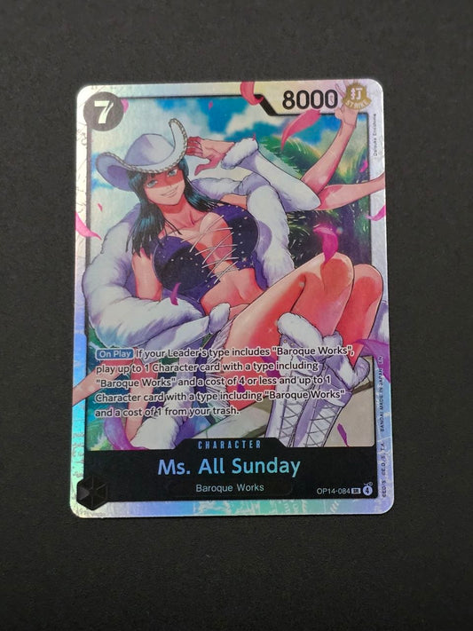 Ms. All Sunday OP14-084 SR NM / 🇬🇧
