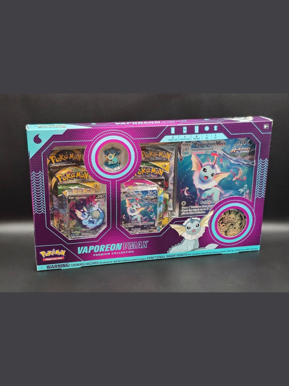 Vaporeon VMAX Premium Collection box (First Print) / 🇬🇧