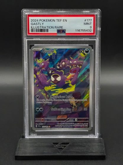 Gastly #177 Temporal Forces PSA 9 / 🇬🇧