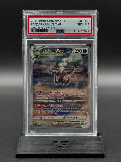 Darkrai VStar #GG50 Crown Zenith PSA 10 / 🇬🇧
