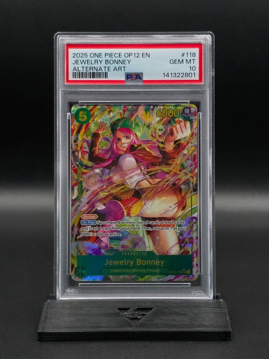 One Piece Jewelry Bonney OP12-118 Alt Art PSA 10 / 🇬🇧