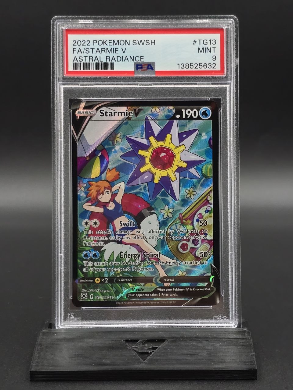 Starmie V #TG13 Astral Radiance PSA 9 / 🇬🇧