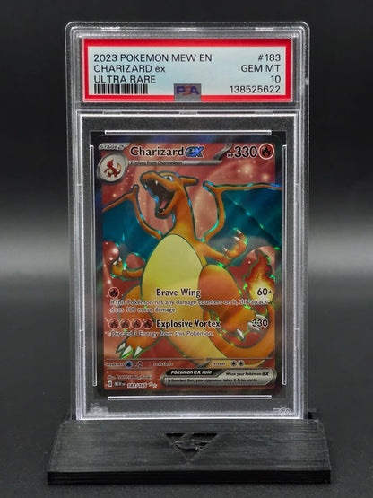 Charizard ex #183 Scarlet & Violet 151 PSA 10 / 🇬🇧