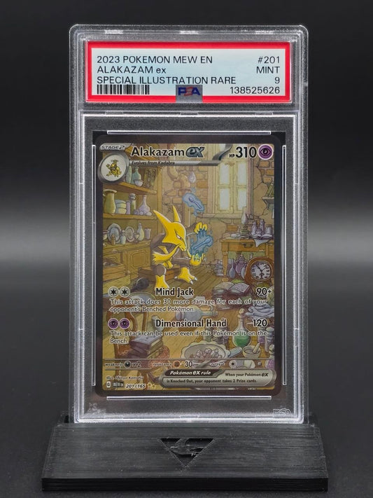 Alakazam ex #201 Scarlet & Violet 151 PSA 9 / 🇬🇧