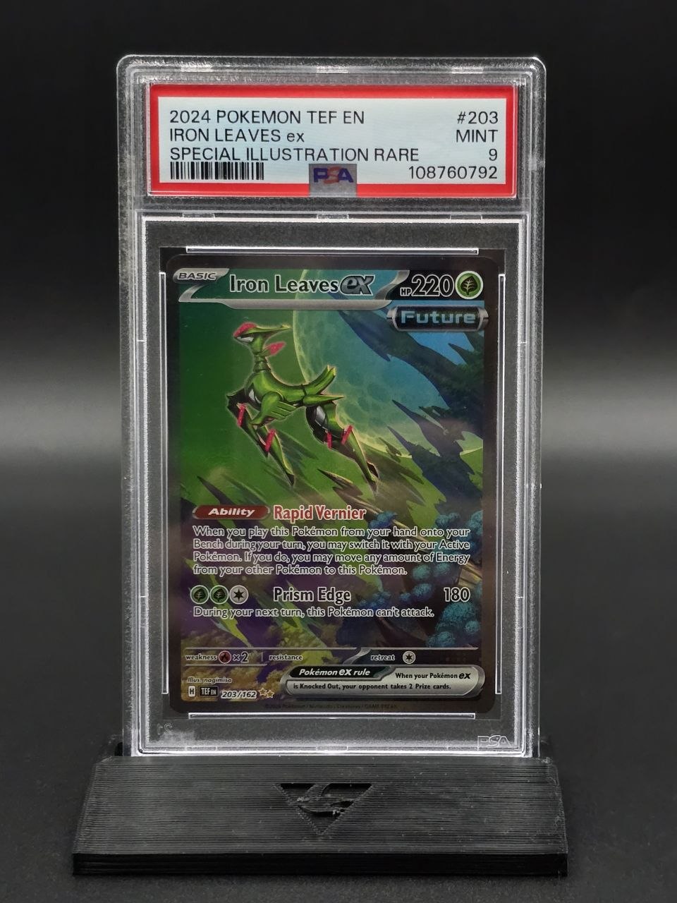 Iron Leaves ex #203 Temporal Forces PSA 9 / 🇬🇧
