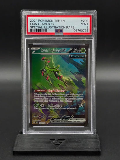 Iron Leaves ex #203 Temporal Forces PSA 9 / 🇬🇧
