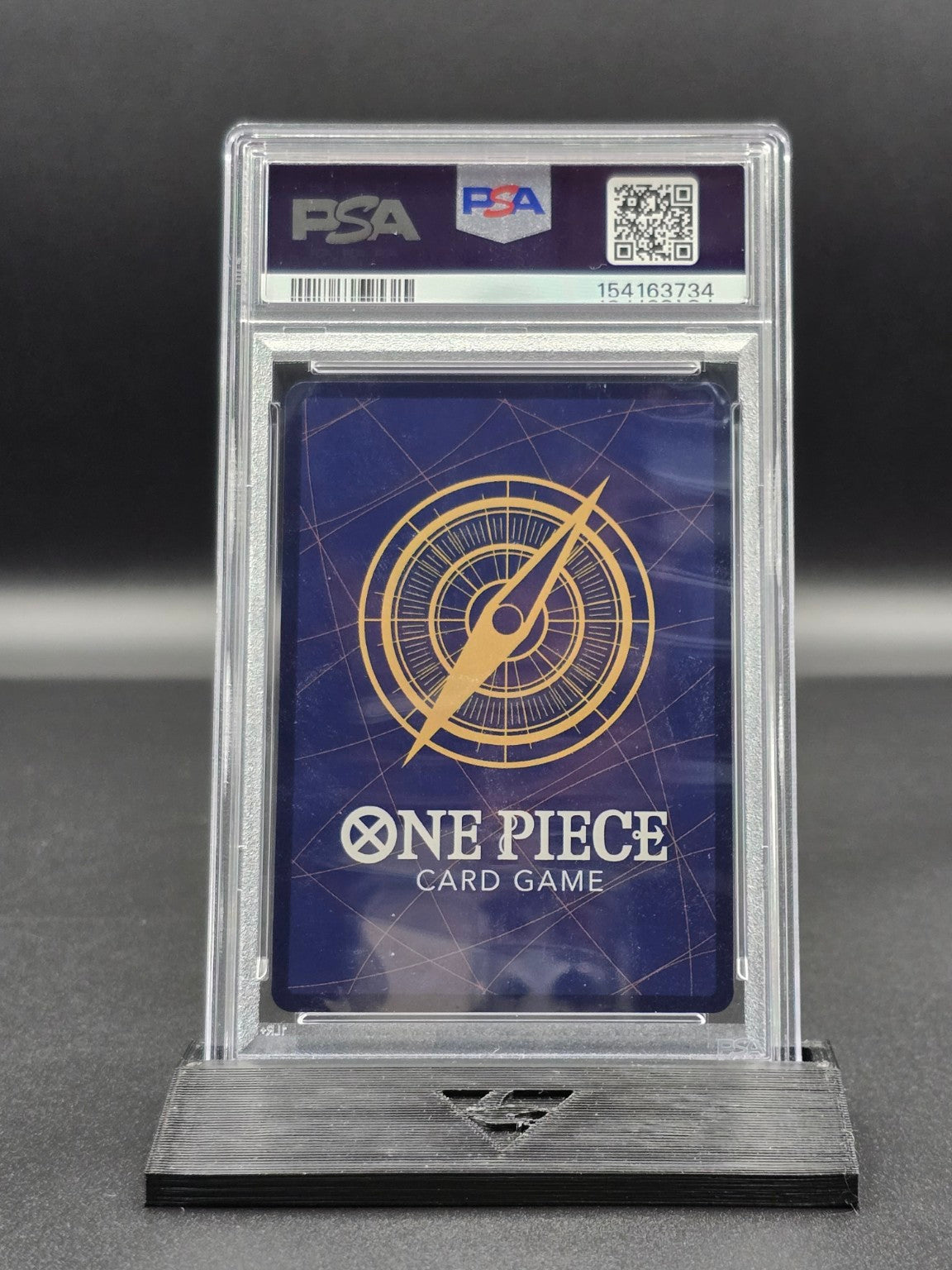 One Piece Dracule Mihawk P-081 OP11 Release Event Winner PSA 10 / 🇬🇧 - BACK