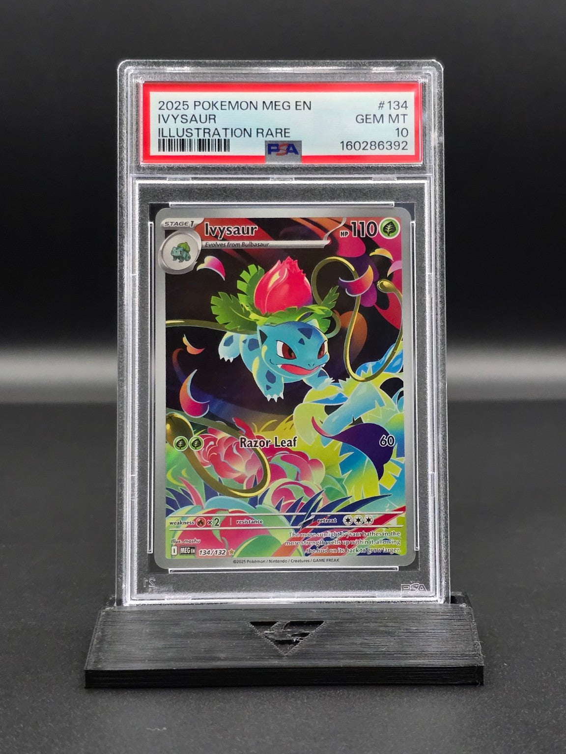Ivysaur #134 Mega Evolution PSA 10 / 🇬🇧 - FRONT