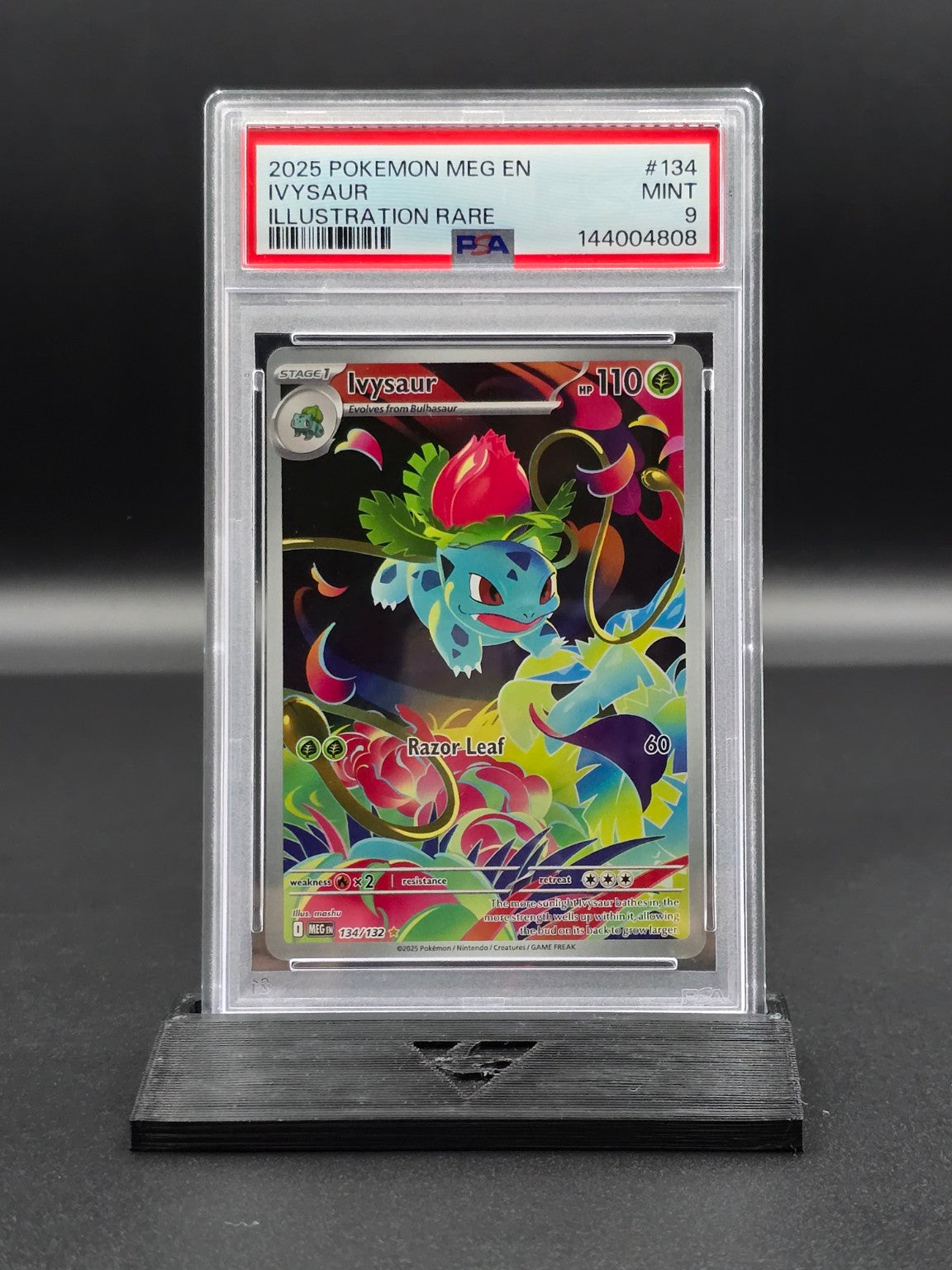 Ivysaur #134 Mega Evolution PSA 9 / 🇬🇧 - FRONT