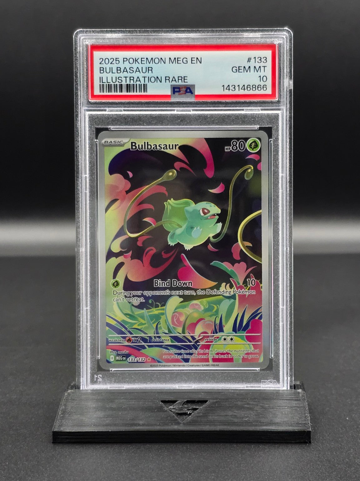 Bulbasaur #133 Mega Evolution PSA 10 / 🇬🇧 - FRONT