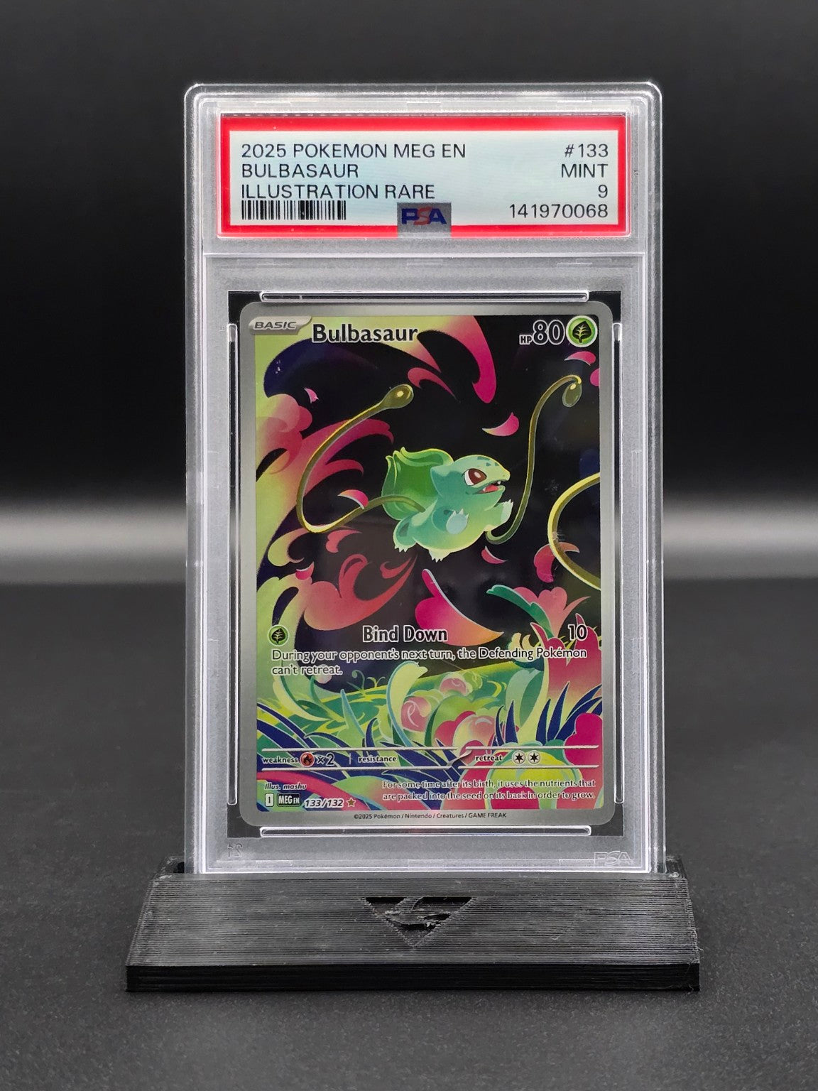 Bulbasaur #133 Mega Evolution PSA 9 / 🇬🇧 - FRONT