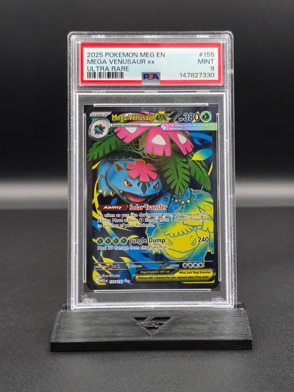 Mega Venusaur ex #155 Mega Evolution PSA 9 / 🇬🇧 - FRONT