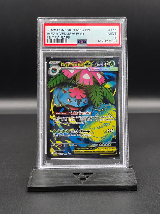 Mega Venusaur ex #155 Mega Evolution PSA 9 / 🇬🇧 - FRONT