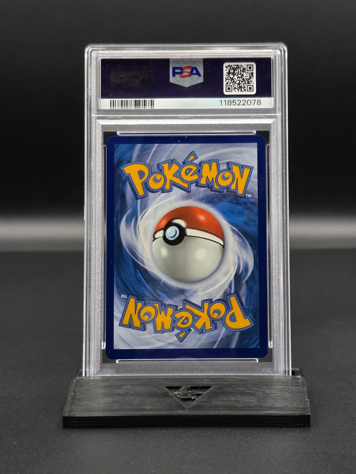 Pikachu #027 Paldea Evolved ETB Promo PSA 9 / 🇬🇧 - BACK
