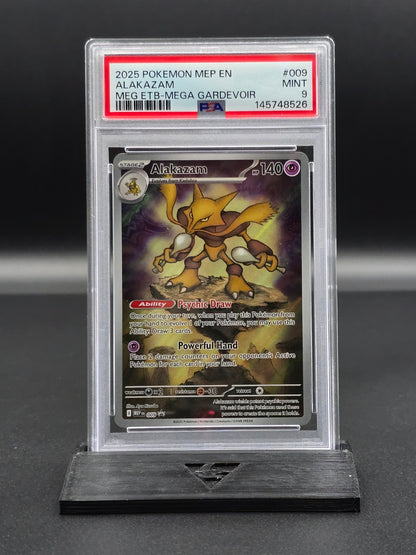 Alakazam #009 Mega Gardevoir ETB Promo PSA 9 / 🇬🇧 - FRONT