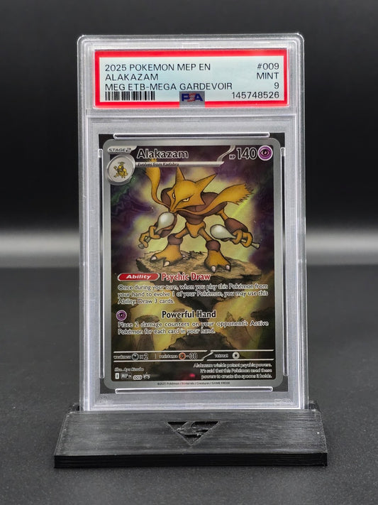 Alakazam #009 Mega Gardevoir ETB Promo PSA 9 / 🇬🇧 - FRONT