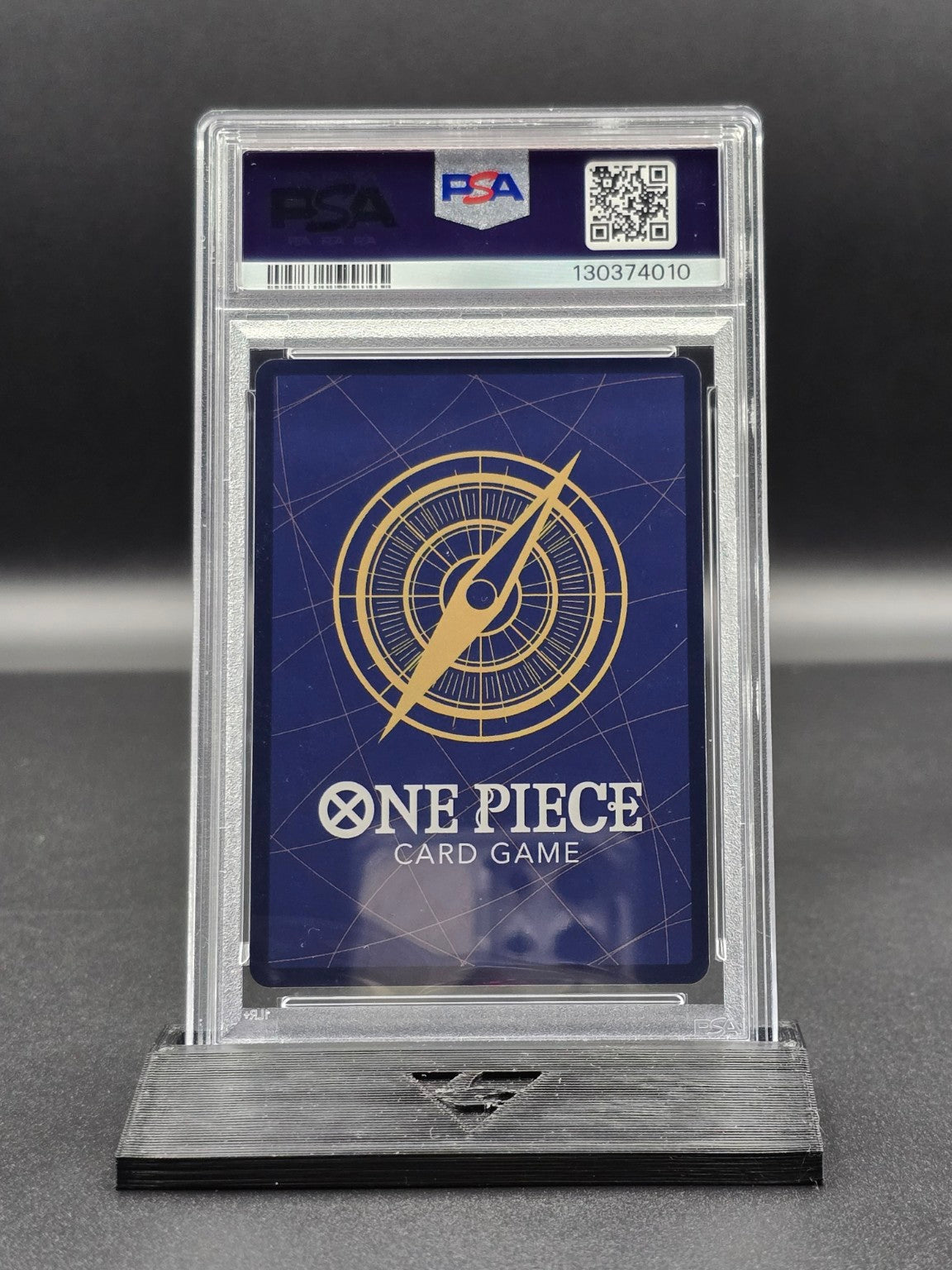 One Piece Shanks ST13-009 Black & White Alt Art PSA 10 / 🇬🇧 - BACK