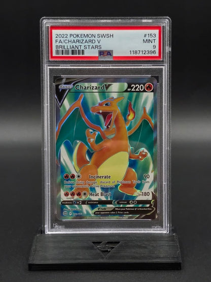 Charizard V #153 Brilliant Stars PSA 9 / 🇬🇧
