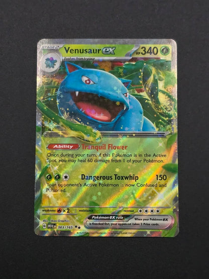 Venusaur ex #3 Scarlet & Violet 151 MEW NM / 🇬🇧