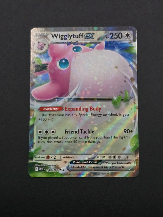 Wigglytuff ex #40 Scarlet & Violet 151 MEW NM / 🇬🇧