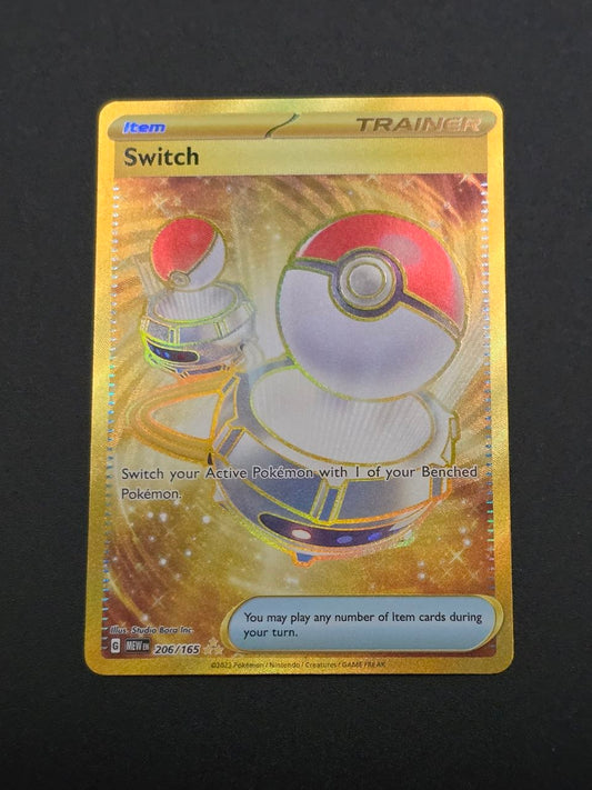 Switch #206 Scarlet & Violet 151 MEW NM / 🇬🇧