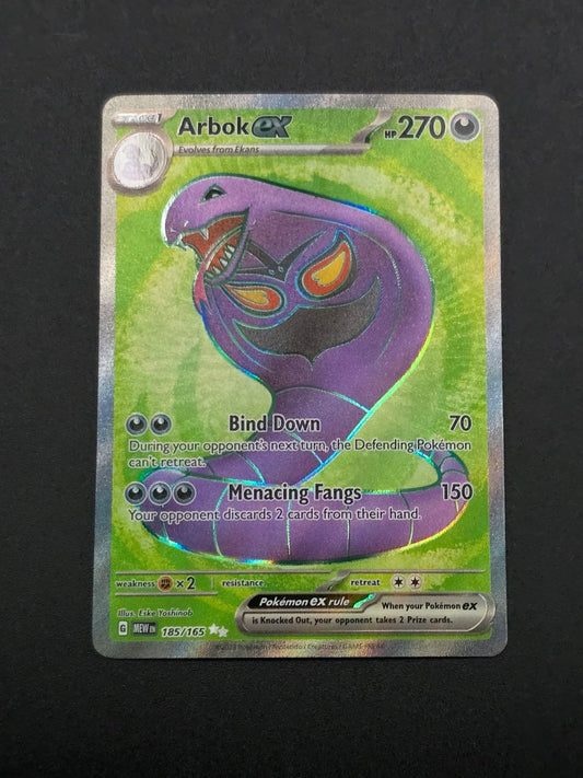 Arbok ex #185 Scarlet & Violet 151 MEW NM / 🇬🇧