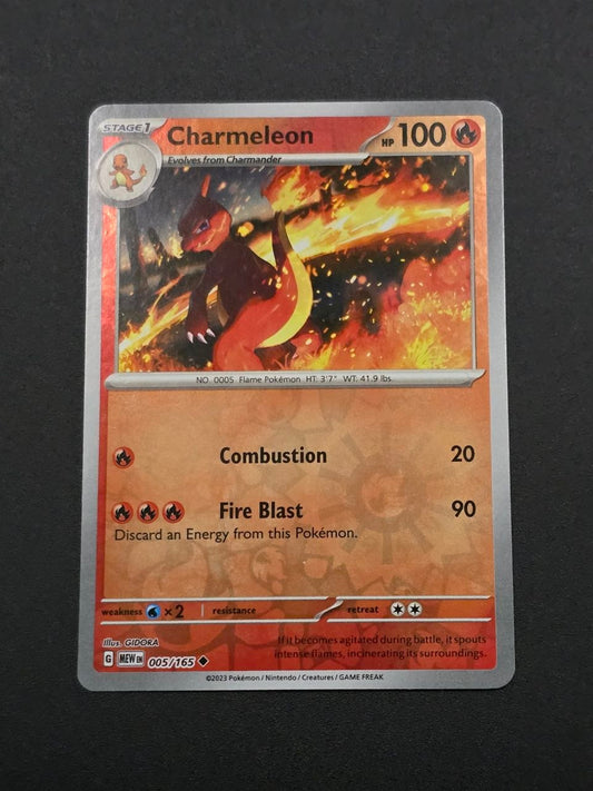 Charmeleon [Reverse] #5 Scarlet & Violet 151 MEW NM / 🇬🇧