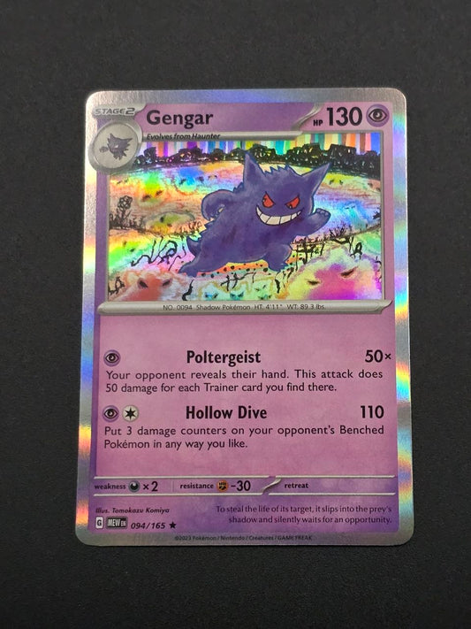 Gengar [Holo] #94 Scarlet & Violet 151 MEW NM / 🇬🇧