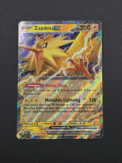 Zapdos ex #145 Scarlet & Violet 151 MEW NM / 🇬🇧
