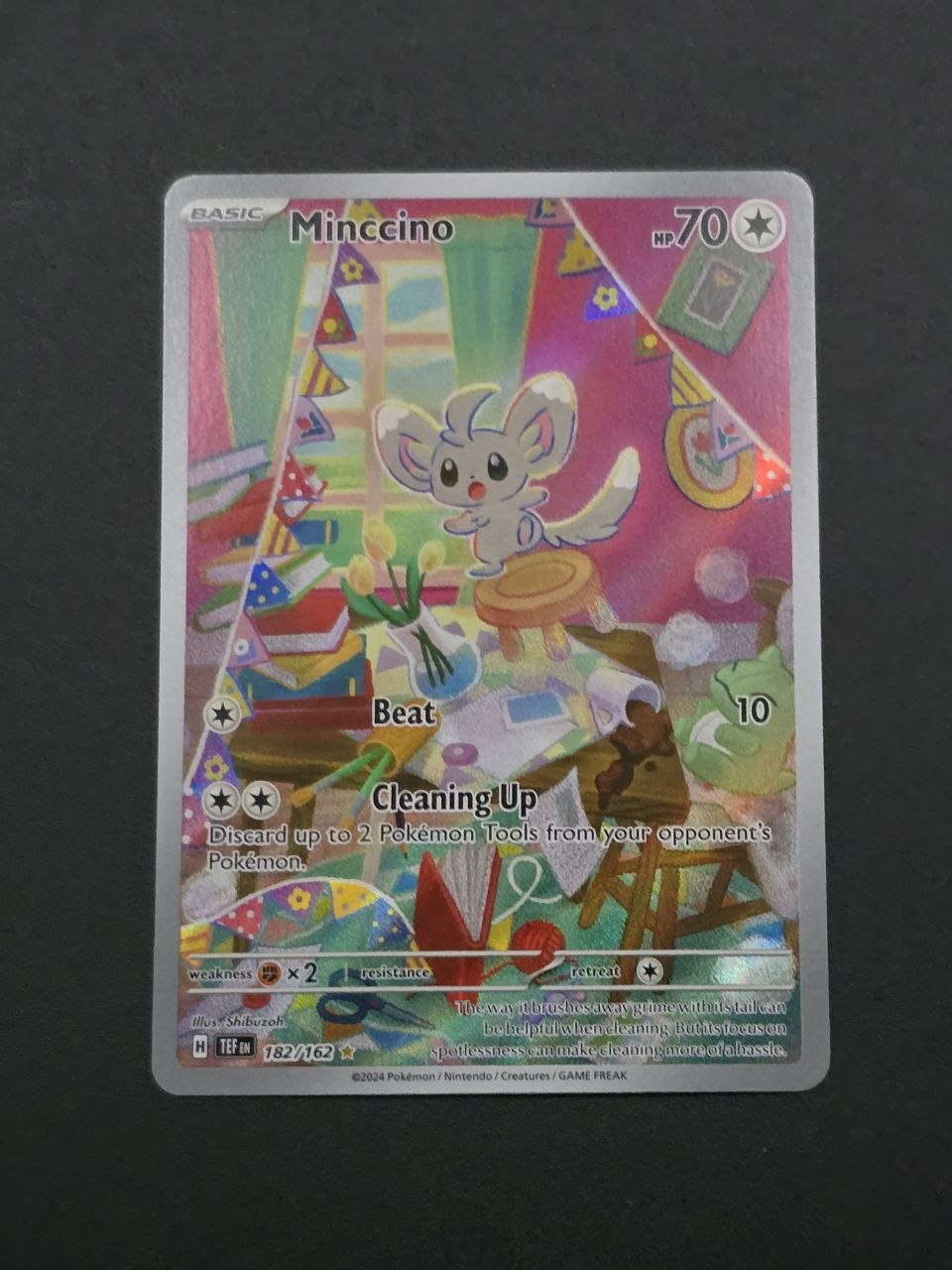 Minccino #182 Temporal Forces TEF NM / 🇬🇧