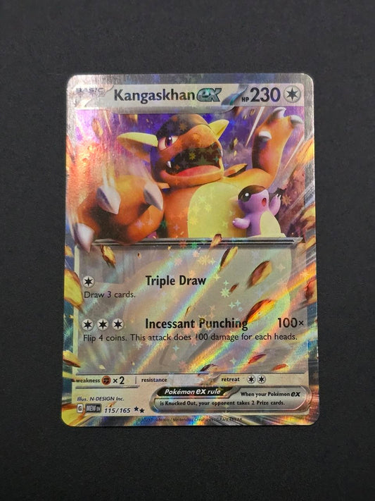 Kangaskhan ex #115 Scarlet & Violet 151 MEW NM / 🇬🇧