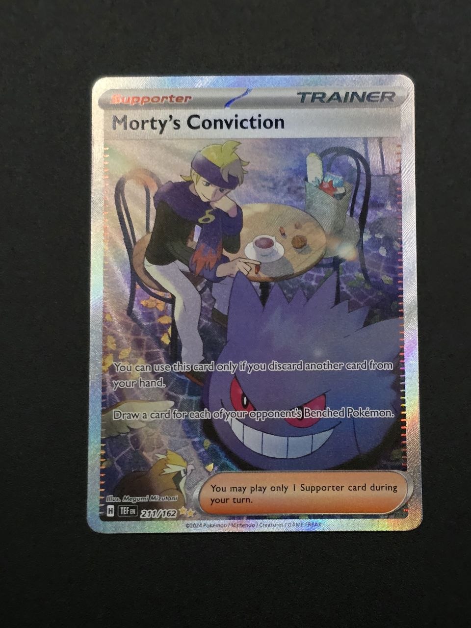Morty's Conviction #211 Temporal Forces TEF NM / 🇬🇧