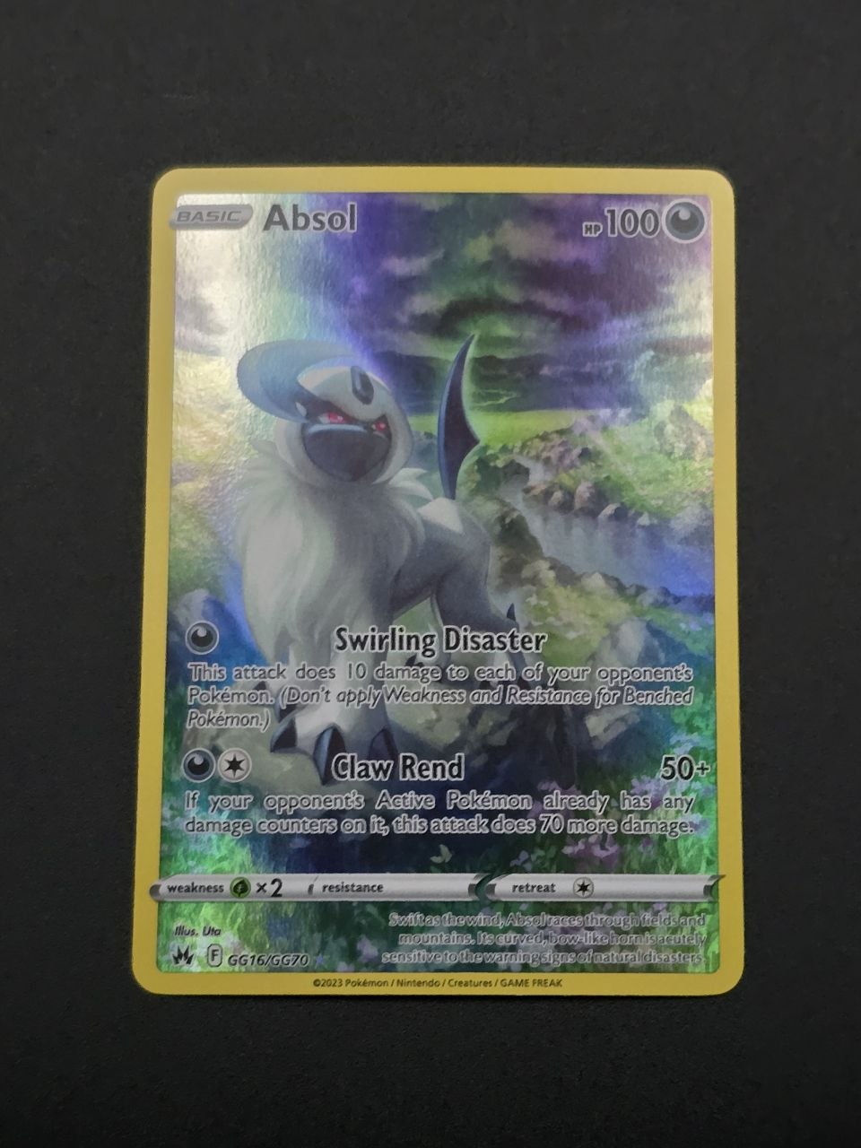 Absol #GG16 Crown Zenith NM / 🇬🇧