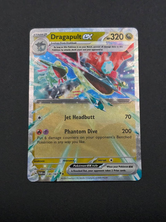 Dragapult ex #130 Twilight Masquerade TWM NM / 🇬🇧