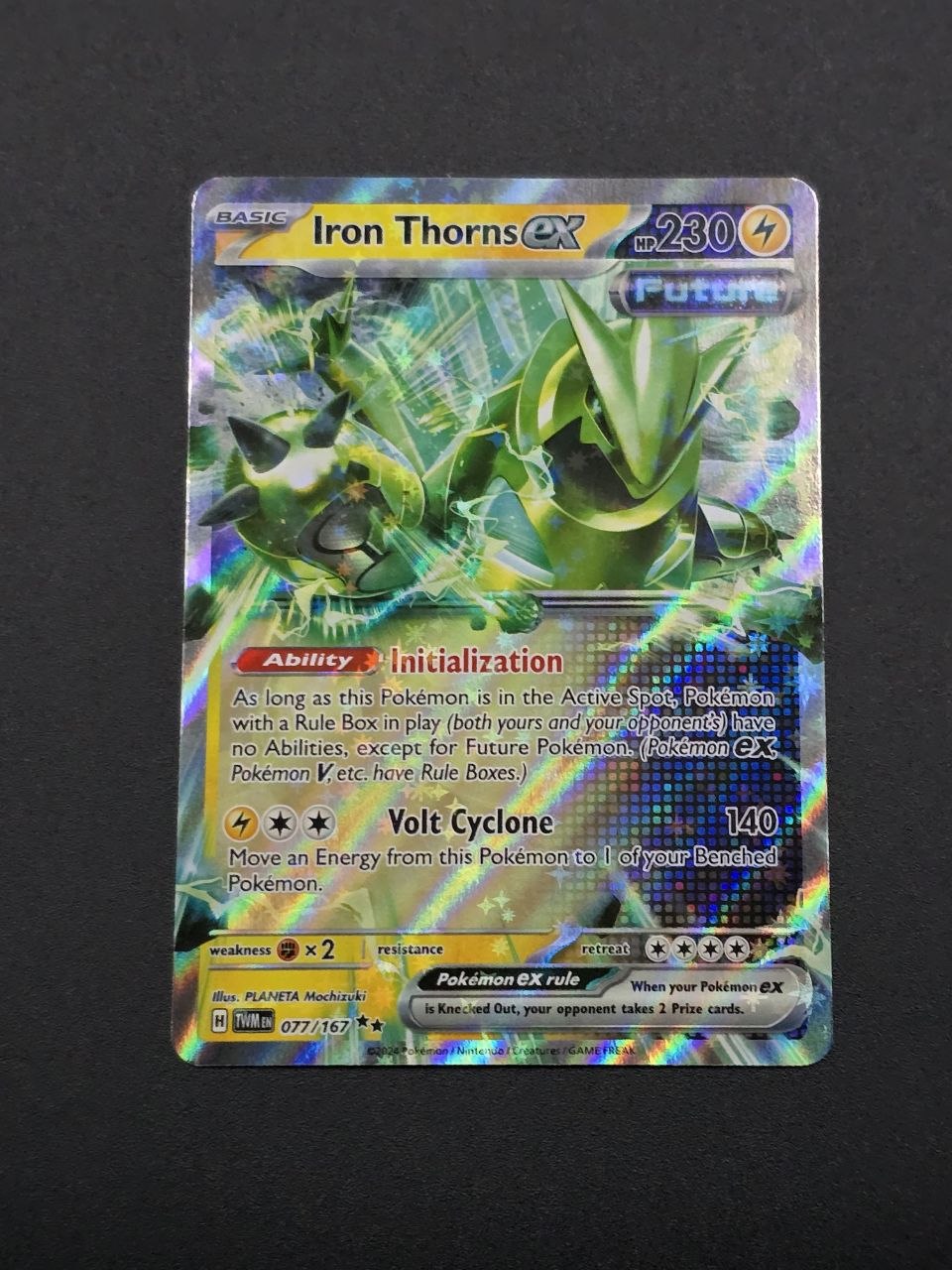 Iron Thorns ex #77 Twilight Masquerade TWM NM / 🇬🇧