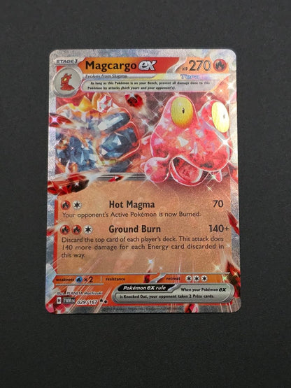 Magcargo ex #29 Twilight Masquerade TWM NM / 🇬🇧