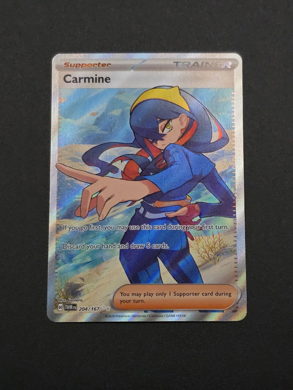 Carmine #204 Twilight Masquerade TWM NM / 🇬🇧