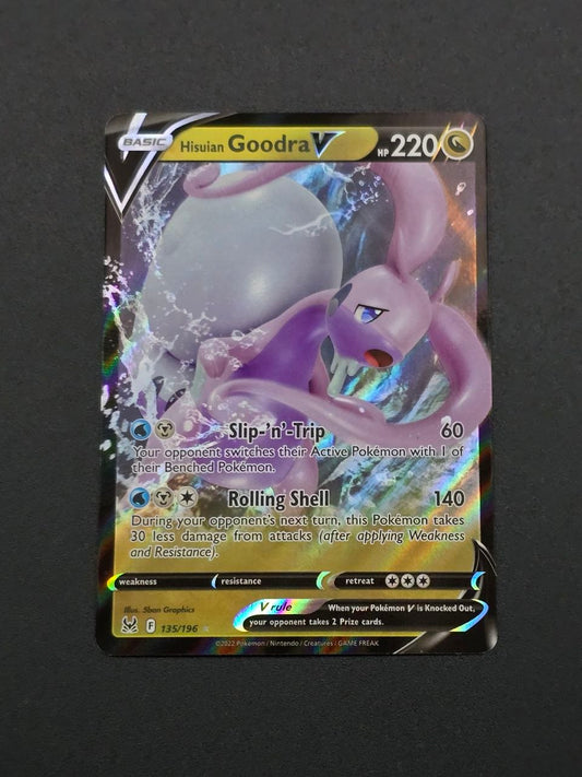 Hisuian Goodra V #135 Lost Origin NM / 🇬🇧