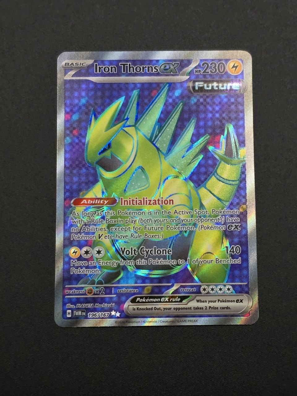 Iron Thorns ex #196 Twilight Masquerade TWM NM / 🇬🇧