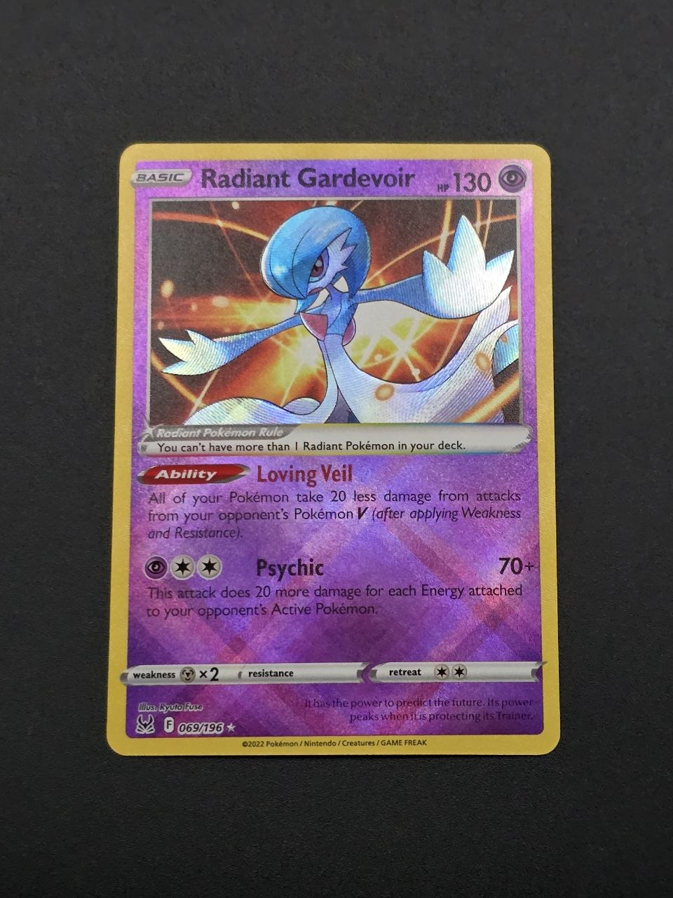 Radiant Gardevoir #69 Lost Origin NM / 🇬🇧