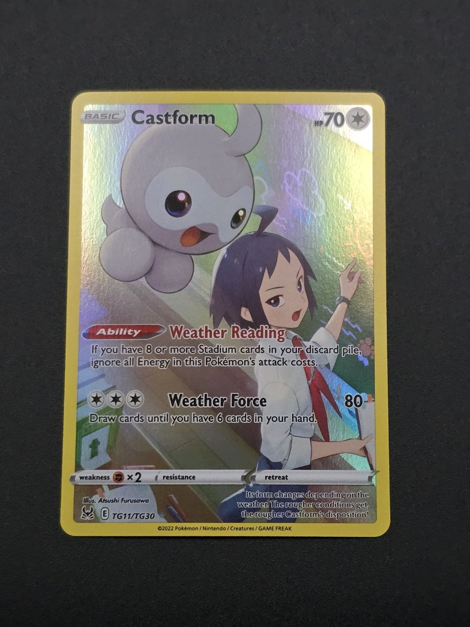 Castform #TG11 Lost Origin NM / 🇬🇧