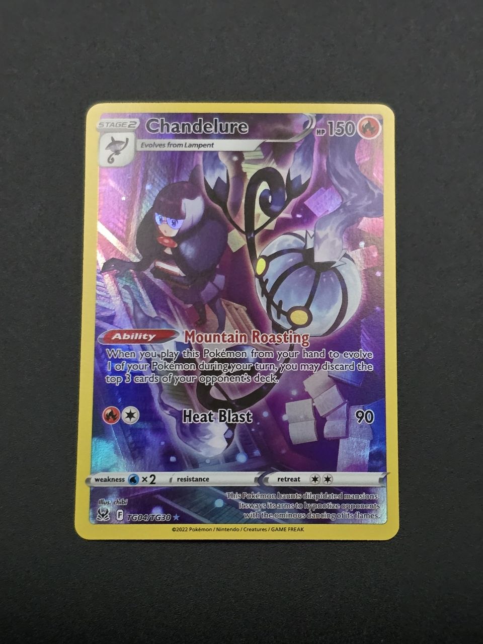 Chandelure #TG04 Lost Origin NM / 🇬🇧
