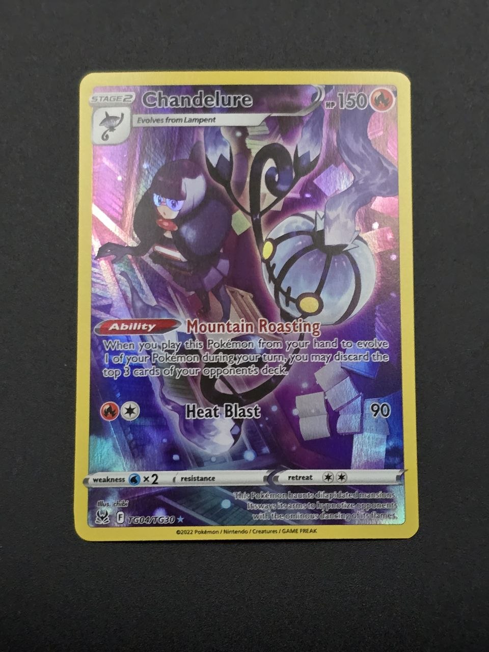 Chandelure #TG04 Lost Origin NM / 🇬🇧